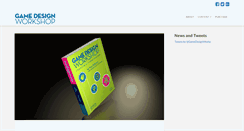 Desktop Screenshot of gamedesignworkshop.com