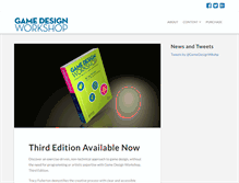Tablet Screenshot of gamedesignworkshop.com